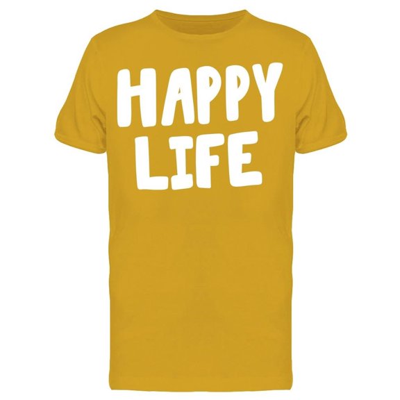 Happy Life Tee Men's -Image by Shutterstock