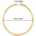 thumbnail image 7 of NOGIS Embroidey Hoops Set 3 Pieces 8 Inch Round Embroidery Hoops Bamboo Circle Cross Stitch Hoop for Embroidery and Art Craft Sewing, 7 of 7