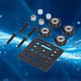 thumbnail image 1 of Khall Gantry Plate With Pulley,Gantry Plate,Gantry Plate Aluminium Alloy V Slot Build With Pulley 3D Printer Accessory Set Kit, 1 of 8