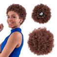 thumbnail image 1 of Wig African Drawstring Ponytail, Premium Synthetic Curly Natural Drawstring Ponytail, wig for Women, 1 of 2