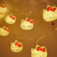 thumbnail image 3 of Kawaii Hello Kitty USB Strip Lights Decoration 10 in 1 String 3D LED Lamps Anime Atmosphere Light Party Decorations Night Lights, 3 of 6