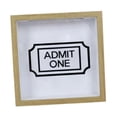 thumbnail image 3 of Luzkey Adventure Archive Box Ticket Collection Holder, with Slot, DIY Gifts Easy to Install Memory Box Ticket Shadow Box for Photos 29cmx29cm, 3 of 8