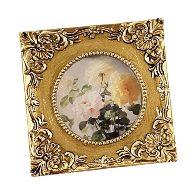 yuksok Picture Frame Decorative Luxury Photo Frame for Dining Room Bedroom Tabletop