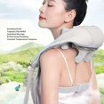 thumbnail image 4 of Two Way Clamping And Kneading, Powerful Massage, Whole Body - Mini Neck Massager For Muscle Relaxation, Electric Heating Back Neck Trapezius Massager, 4 of 8