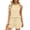 Beige, variant on Women's Two Piece Sets Summer Halter Neck Sleeveless Tank Tops and Drawstring Elastic Waist Short Patns Set Matching Beach Vacation Shorts Outfits Clothes