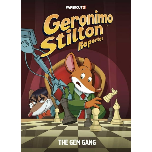 Geronimo Stilton Reporter Graphic Novels Geronimo Stilton Reporter Vol. 14: The Gem Gang, Book 14, (Hardcover)