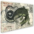 thumbnail image 2 of Trademark Fine Art 'Croc Map' Canvas Art by Nick Bantock, 2 of 3