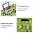 thumbnail image 5 of Easygdp Cute Green Frog Double-Sided Printed Elastic Suitcase Protective Cover,Invisible Zipper, Business Trip Luggage Cases,Washable And Resistant To Falling -X-Large, 5 of 9