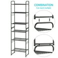 thumbnail image 5 of 3-Tier Metal Wire Shelving Rack, Storage Shelves for Kitchen Pantry, 12"D x 17.8"W x 31.5"H, Bronze, 5 of 9