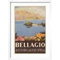 thumbnail image 2 of Art.com Bellagio Travel Poster Art Print, White Frame Wall Art, 17" x 23", 2 of 5