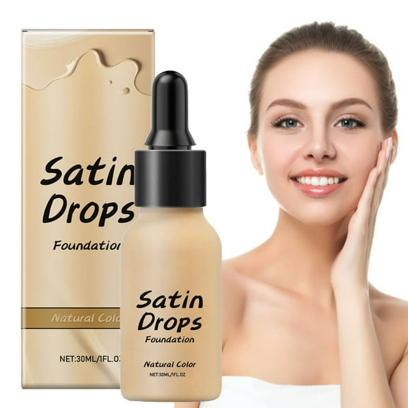 Beauty Concealer Satin Drops Foundation Satin Drops Satin Drops Foundation Color Correcting Moisturizer Satin Foundation 30Ml, Concealer for Women