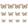 thumbnail image 2 of Room Decor Wall Stickers For Room 12PC 3D Hollow Butterfly Wall Décor 3 Sizes Butterfly Decor Hollow Carving Butterfly Exquisite Design, Party Cake Decorations, 2 of 7