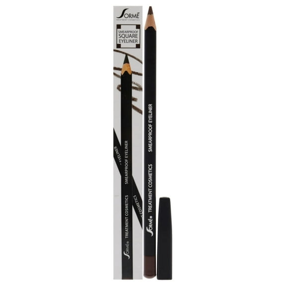 Sorme Cosmetics Waterproof Smearproof Eyeliner Pencil - 3 Brown 0.06 oz Eyeliner