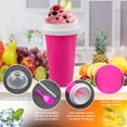 thumbnail image 2 of Slushie Maker Cup Honbuty Magic Quick Frozen Smoothies rosa, 2 of 8