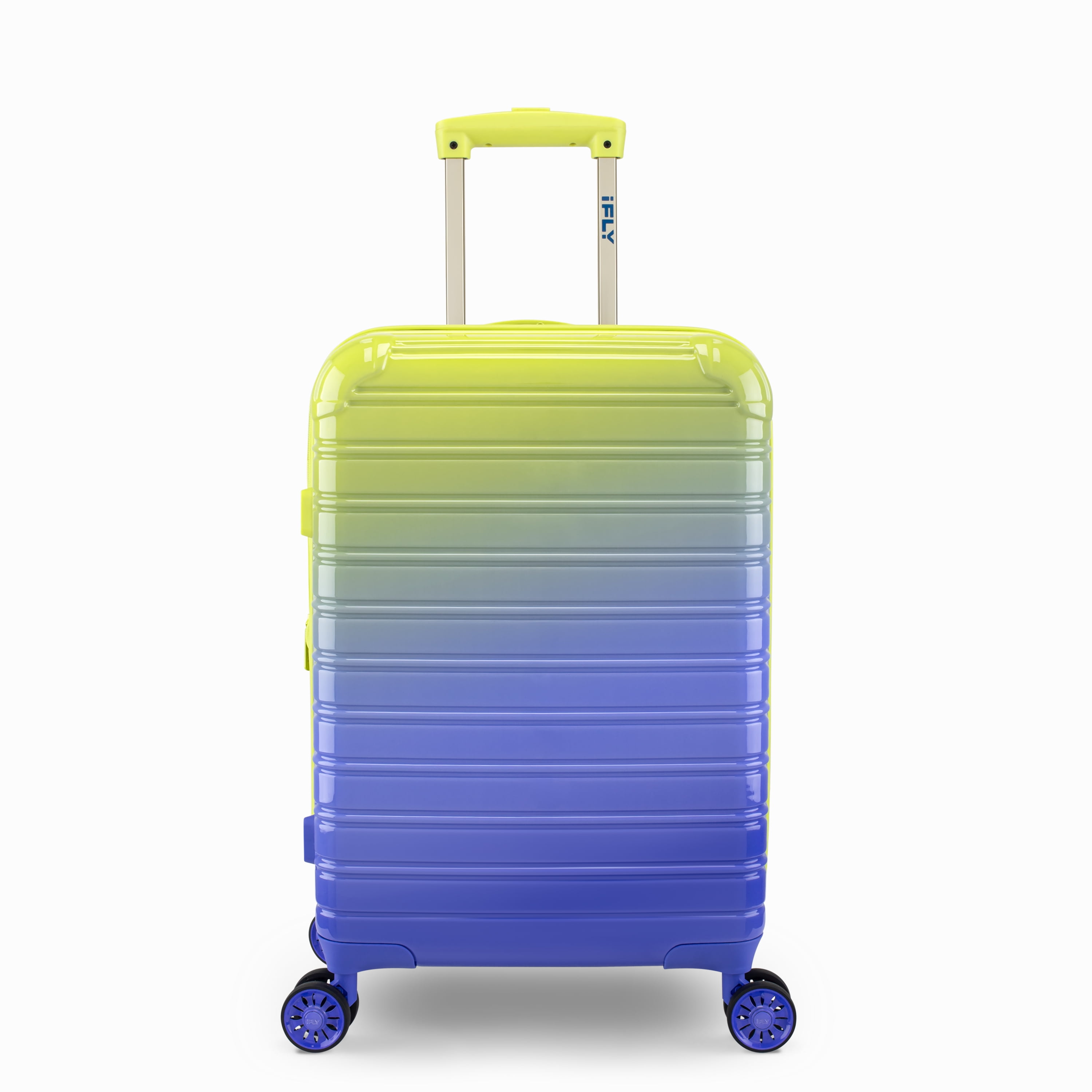 iFLY Hardside Fibertech CarryOn Luggage, 20", Ocean Sunrise