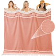 thumbnail image 1 of Manta Blanket Genovega de algodón turco 127 x 172 cm, 1 of 8