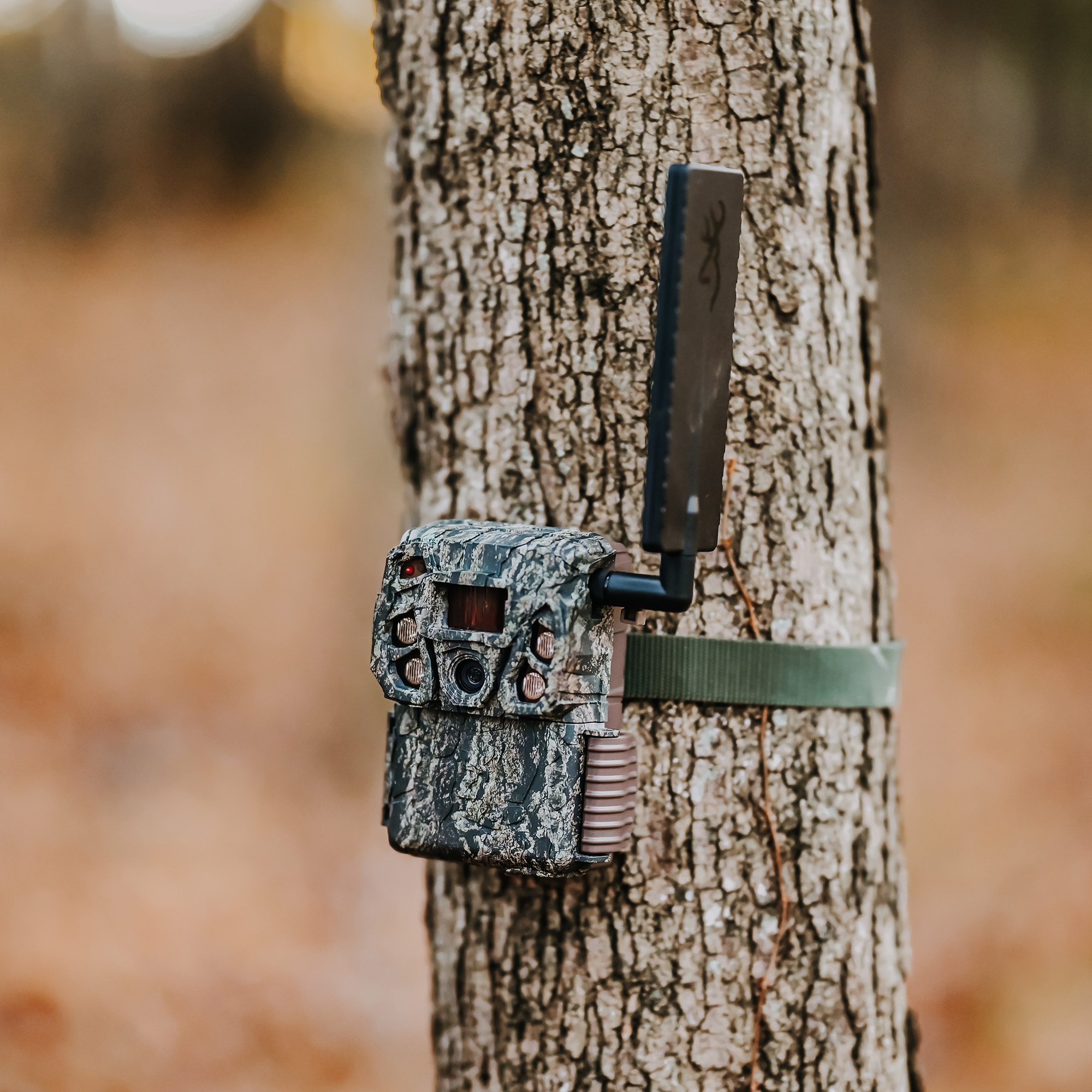 Browning Trail Camera - Defender Wireless Vision Pro HD AI 46MP (6 Pack) Bundle with Long Range Cellular Antenna and Card Reader (13 Items)
