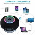 thumbnail image 2 of Altavoz de ducha Bluetooth resistente al agua con radio FM y altavoz manos libres, 2 of 5