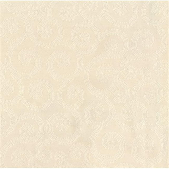 Clematis 61 Crypton Tissu Jacquard Tissé pour Contrat, Vanille