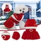 thumbnail image 5 of Disfraz navideño Xihbxyly para perros Ropa de Invierno Falda Estilo fiesta, 5 of 6