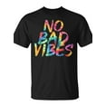thumbnail image 2 of SR No Bad Vibes Tie Dye Awesome Vintage Inspired Streetwear T-shirt, 2 of 5