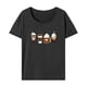 thumbnail image 1 of Camiseta para mujer Camiseta básica Ropa suave Camisa con cuello redondo para deportes femeninos S, 1 of 7