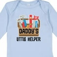 thumbnail image 4 of Inktastic Daddys Little Helper Tool Box Boys or Girls Long Sleeve Baby Bodysuit, 4 of 5