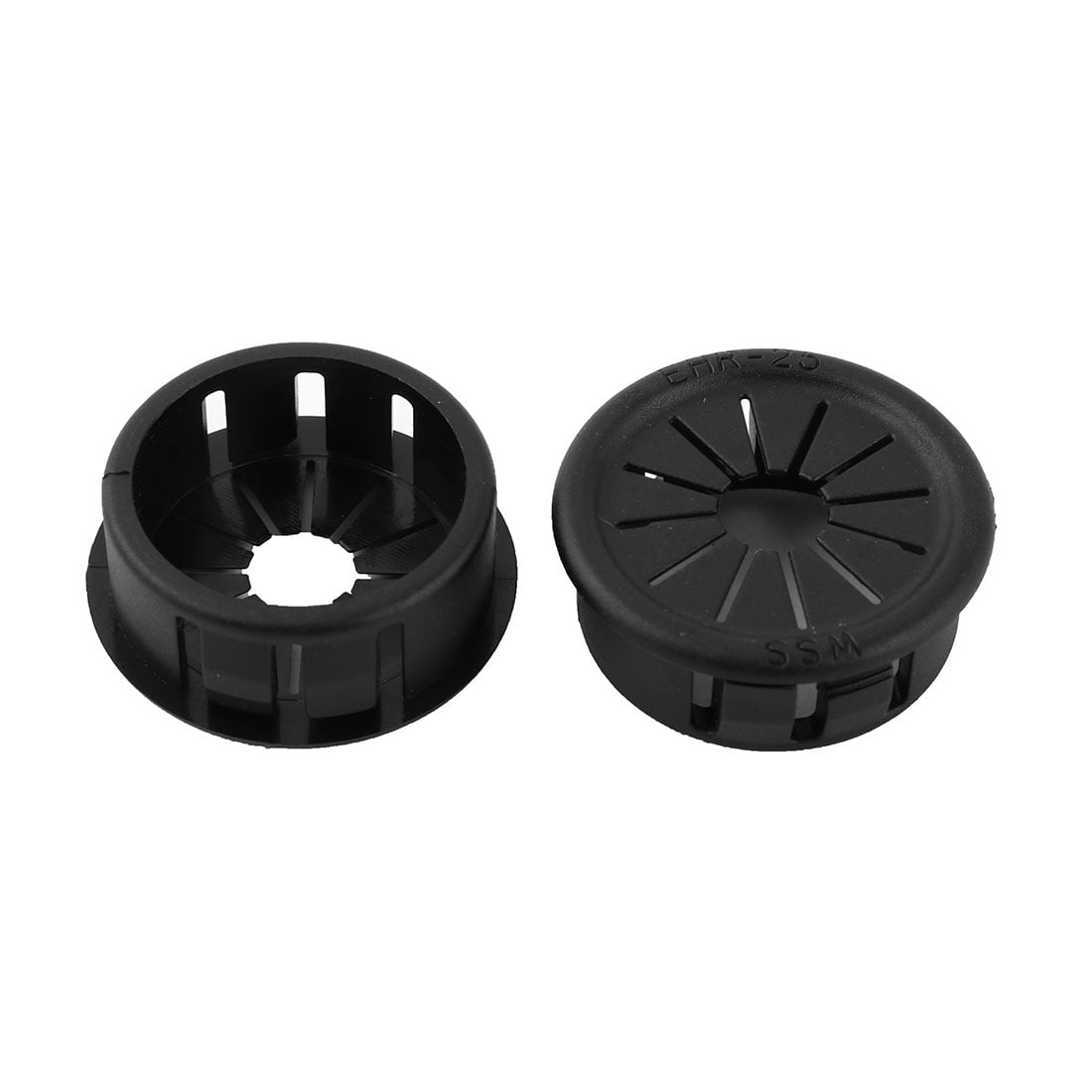 25mm Dia Mount Hole Plastic Snap Locking Bushing Grommet Snap Bushing