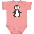 thumbnail image 3 of Inktastic Cute Penguin, Penguin With Red Bow Tie Boys or Girls Baby Bodysuit, 3 of 5