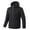 Black, variant on Fesfesfes Outdoor Warm Puffer Jacket for Men and Women Heated Jacket For Riding Skiing Fishing Charging Via Heated Coat Hoodie Jacket Under $10