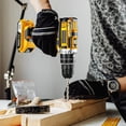 thumbnail image 6 of 21V Cordless Drill Set W/ 2pcs Battery, 136pcs Electric Drill Tool Box Set, Electric Power Drill Tool Kit, Repair Tools Sets with Hand Tools, Screwdriver for Home DIY Repair, 6 of 9
