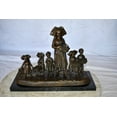 thumbnail image 2 of Nifao Pre School-Gathering in Vineyard Grapes Bronze Statue – Outdoor Garden Decor Sculpture, 19"L x 8"W x 14"H, 2 of 12