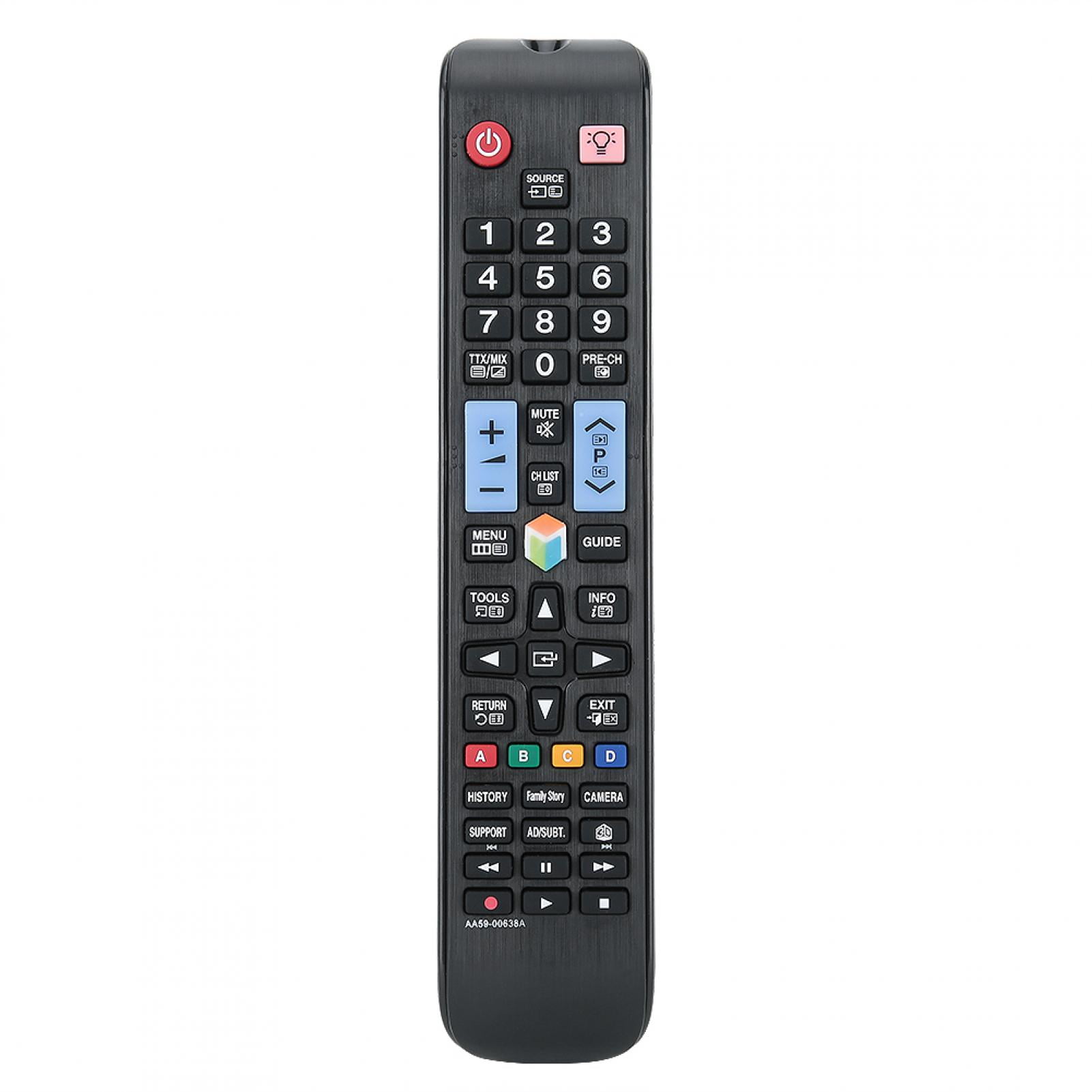 Black Remote Control,Replacement TV Remote Control Replacement TV