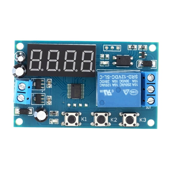 Delay Module,Relay 12v Time Switch Relay Delay Time Switch Hxber Xibany Eryue Delay Delay