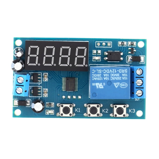 Multifunction Delay Time Module Switch Control Relay Cycle Timer DC