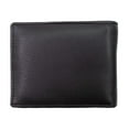 thumbnail image 5 of RFID Blocking Genuine Leather Men's Bifold Wallet Center Flap Premium Cowhide, 5 of 11