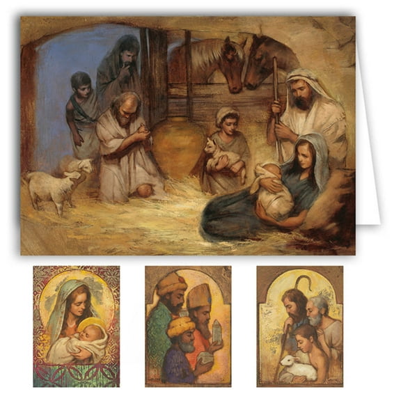 Annie Henrie Nader Boxed Christmas Cards (20 Cards - 5 Each of 4 Designs)