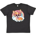 thumbnail image 3 of Inktastic Corgi Dog Lover Rainbow Youth T-Shirt, 3 of 5