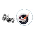 thumbnail image 1 of Juego de tornillos de fijación de rueda trasera para patinetes de acero inoxidable, montaje plateado para accesorios de patinete eléctrico Cola Tornillo de fijación de la rueda trasera, 1 of 8