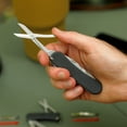 thumbnail image 5 of Swiss Tech Helfen 12-in-1 Multi Tool Knife, with a Stainless Steel Drop Point Blade and G10 Handle, 5 of 12