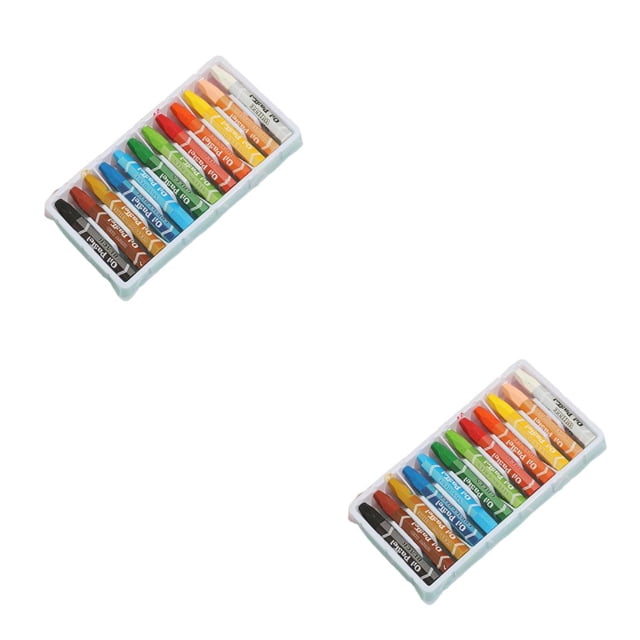 ziyahi Colorful Drawing for Crayons Set Oil Pastel Pen Washable Graffiti Pencils Type 1 2Set