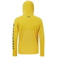 thumbnail image 3 of Bassdash Men's UV Sun Protection Hooded Long Sleeve Fishing Hoodie,Yellow,XXL, 3 of 6