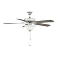 thumbnail image 4 of Savoy House First Value 52" 2-Light Ceiling Fan in Satin Nickel, 4 of 6