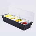 thumbnail image 2 of Caja de almacenamiento de especias Conjunto de 4 Perfecl Rack de cocina Servidor de condimentos, 2 of 8