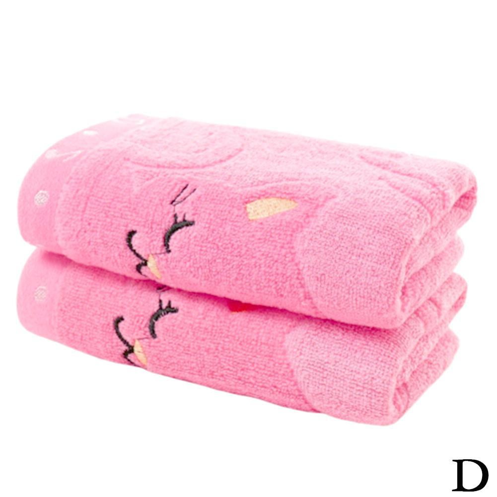 Cartoon Soft Cotton Baby Infant Newborn Bath Towel Washcloth Feeding Wipe Cloth 