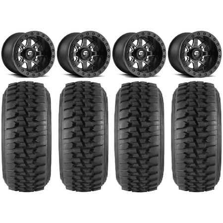 Fuel Mav Bdlk 15 (4+3) Wheels 32 Desert Series Tires Kawasaki Mule Pro FXT
