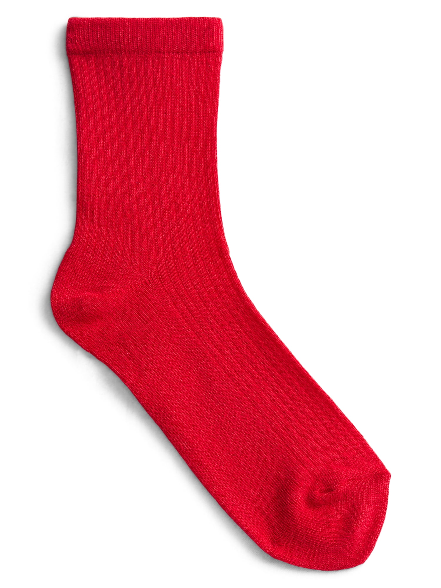 No Boundaries Embroidered Mid Crew Socks, 6-Pack, Women's, Shoe Sizes 4-10