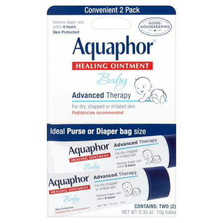 Aquaphor Bébé avancée Thérapie de guérison Pommade Apaisant 2-0,35 oz tubes