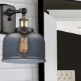 thumbnail image 2 of 916-1W-BAB-G73 Innovations Lighting Bell - 1 Light Wall Sconce In Industrial Style-13 Inches Tall and 8 Inches Wide-Black Antique Brass Finish-Light, 2 of 3