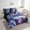 Purple Black, variant on Baseball King Comforter Set 7 Pieces Bed in a Bag 3D Retro Softball King Bedding Comforter Sets,Grunge Vintage European Sports Ball Game Comforter with Fitted Sheets,Flat Sheets,Pillowcases & Shams